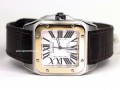 Cartier Watch - Santos 100 Large, Steel & Yellow Gold